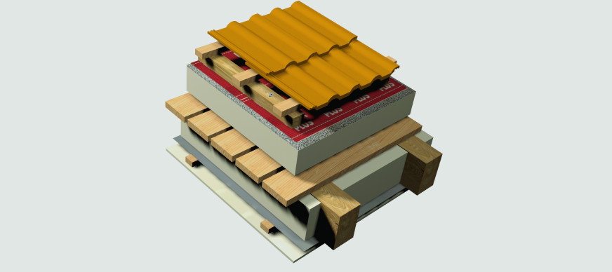 Általános rétegrend – belső oldali vakolható burkolat